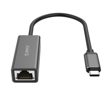 ORICO USB Type-C to RJ45 Gigabit Ethernet Network Adapter Cable with 10/100/1000Mbps Self-Adaptive Transmission Speed for Computers and Laptops