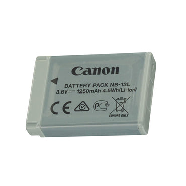 Canon NB-13L Rechargeable Battery Lithium-ion 3.6V 1250mAh for PowerShot G1 X Mark III, G5 X Mark II, G7 X Mark III, G9 X Mark II, SX620 HS, SX730 HS, SX740 HS, SX730 HS Digital Camera etc. Photography