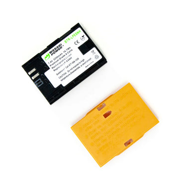 Wasabi Power LPE6 LPE6NH Battery and Charger Kit (7.4V, 2250mAh, 16.7Wh) for Canon 5D Mark II 5D Mark III 5D Mark IV 5DS 5DS R 6D 6D Mark II 7D 7D Mark II 60D 60Da 70D 80D 90D R R5 R5C R6 R7 Ra XC10 XC15 BG-E6 BG-E7 BG-E9 and select Canon Camera