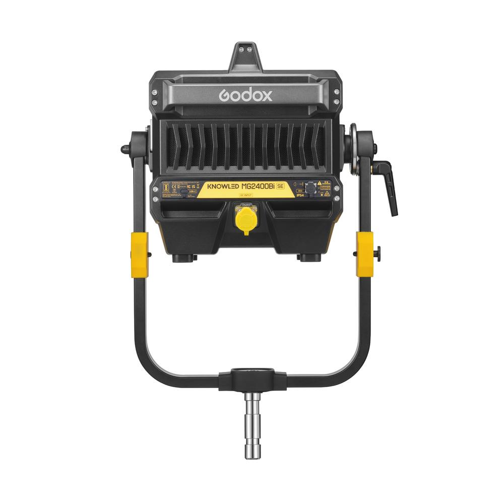 Godox KNOWLED MG2400BI Bi-Color LED Video Light 2800-6500K CCT, 11 FX Lighting Effects, DMX/RDM, CRMX, App Control, Built-in Fan Cooling System, Flash G-Mount for Professional Studio, Photography, Filmmaking, Live Streaming, Vlogging