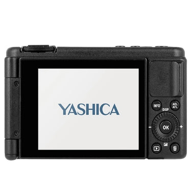 Yashica City 100 (DGC100) 13 Megapixel Point & Shoot Digital Camera CMOS Sensor, 3x Optical / 4x Digital Zoom, 4K Image Video, 2.8" LCD Display, Max 256GB MicroSD Card Slot, 1250mAh Replaceable Battery & YASHICA App Support | Black, White
