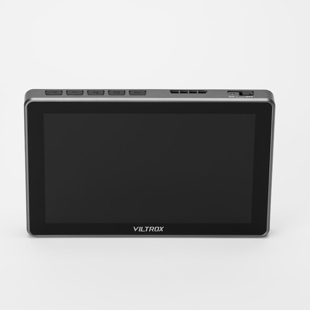 Viltrox DC-L1 / DC-L2 7" On-Camera IPS Touchscreen Camera Monitor with DCI / UHD 4K HDMI / SDI Input and Output, 3D LUTs, USB Type-C Interface, Gyroscope Auto Flip Function, Built-In Mage Tools and L-Series Battery Plate for Photo Video Content Creation