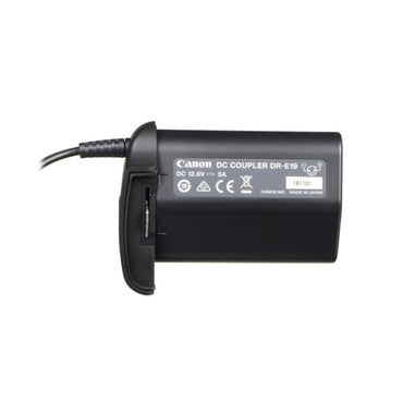 Canon DR-E19 DC Coupler LP-E19 Dummy Battery with XLR 4-Pin Cable Connector for AC-E19 AC Adapter and EOS-1D X Mark III, EOS-1Ds Mark III, EOS-1D C, R3 Digital Camera etc. Photography
