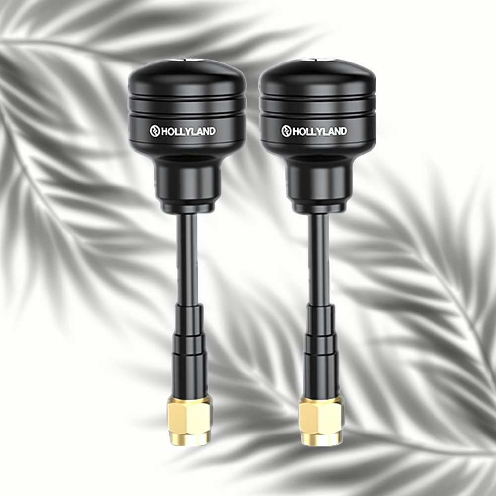 Hollyland Lollipop Antenna for MARS 4K / 400s PRO / 300 PRO Wireless Video Transmission System with Polarization Form Circular, Frequency Range Up to 5000MHz–5900MHz and 50W Max Power