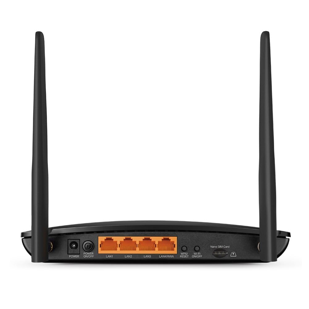 TP-Link Archer MR600 Cat6 AC1200 Dual Band Wireless 4G+ LTE Gigabit Router Wi-Fi | SIM Card Plug & Play (Openline), MU-MIMO, WPA3 WIFI Security, TP Link OneMesh & Tether APP Support | Network & Telecommunications Devices | TPLINK