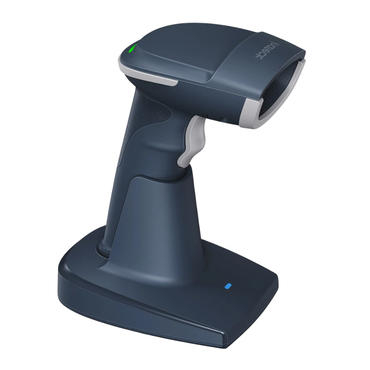 Inateck BCST-54 1D 2D Wireless Barcode Scanner with Smart Base, Bluetooth & 2.4G Wireless, Screen Scanning CMOS Sensor, High-Speed Decoding