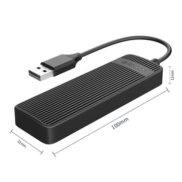 ORICO 4-Port USB 2.0 Hub for PCs, MacBook, iMac, Computer Desktops & Laptops (Windows, MacOS & Linux) USB HUB Extension Docking Station | ORICO-FL02