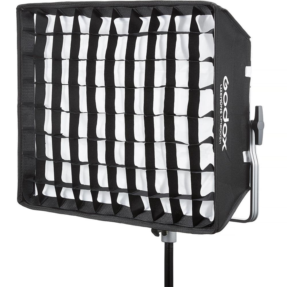 Godox Square Softbox with Grid for LP400R/Bi LP600R/Bi LP1200R/Bi LITEMONS Bi-Color / Full RGB LED Light Panels with Soft, Diffused Light Quality, Lighting and Studio Equipment