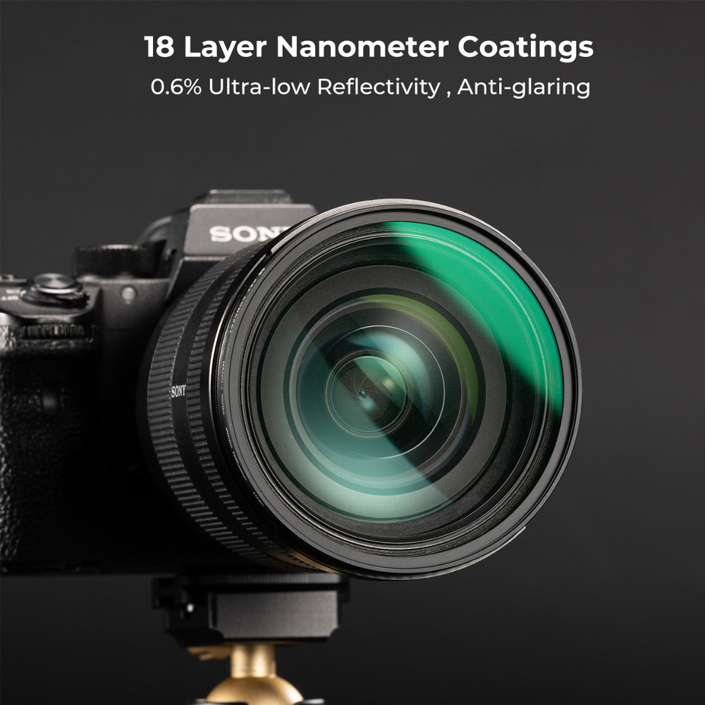 K&F Concept Nano-C Series White Mist Effect Diffusion Lens Filter with Multi-Coated Optical Glass and Ultra-Thin Aluminum Metal Frame for Mirrorless and DSLR Camera Photography - 49mm, 52mm, 55mm, 58mm, 62mm, 67mm, 72mm, 77mm, 82mm
