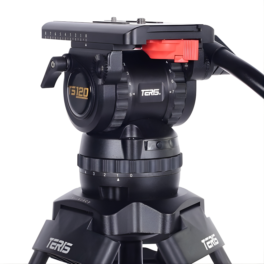Teris TS100 Professional Fluid Head Tripod System