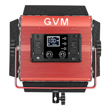 GVM 1200D RGB LED Light Panel with Onboard Controls, App Connect Bluetooth, 8 Lighting Effect Presets