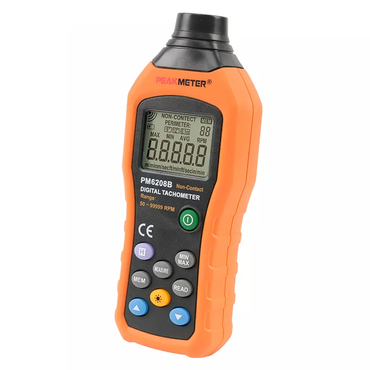 PeakMeter PM6208B Non-Contact Digital Tachometer Max 50~99999RPM Speed Meter Rotation Tester