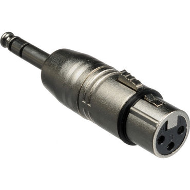 Hosa Technology GXP-143 Stereo Male 1/4" Phone to Female 3-Pin XLR Adapter