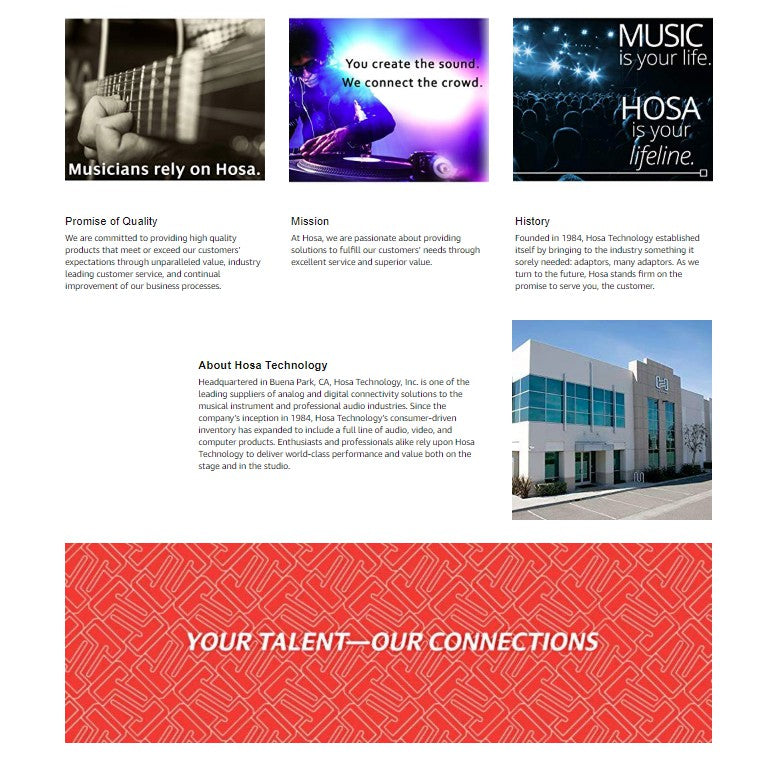 Hosa Technology Two 1/4" Phone Male to Two 1/4" Phone Male Unbalanced Cable (Molded Plugs) - 13.2'