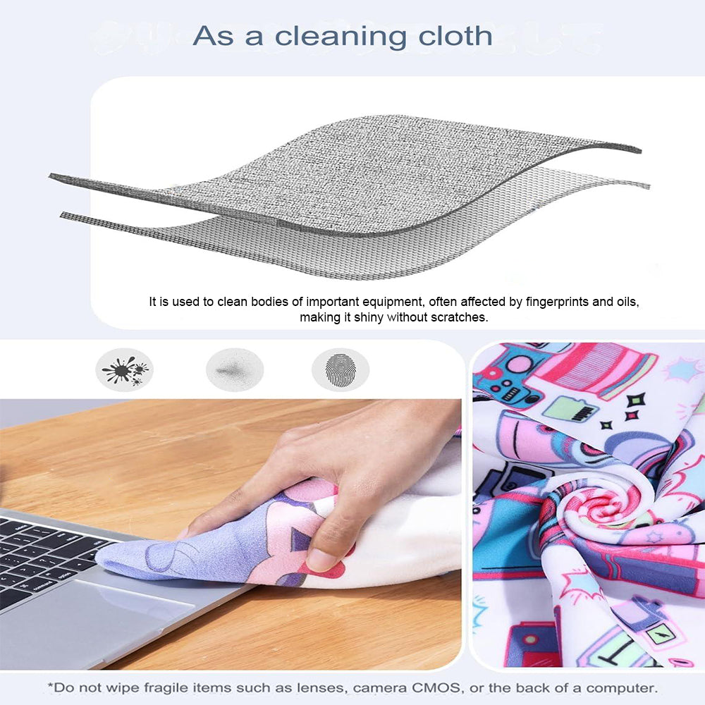 Ulanzi Protective Wrapping Cloth (45x45cm) Made with High-Polymer Fabric for Cameras, Lenses, Tablets, Smartphones, and Other Electronic Devices