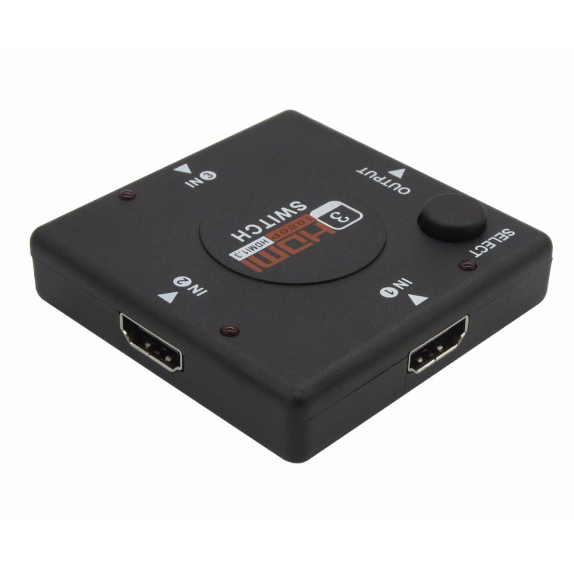 Eagletech 3-Port HDMI Switcher Splitter input Output Box HDMI