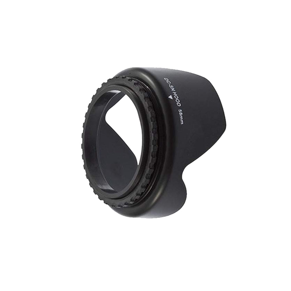 Pxel 58mm Petal Lens Hood Screw Mount Flower Shape