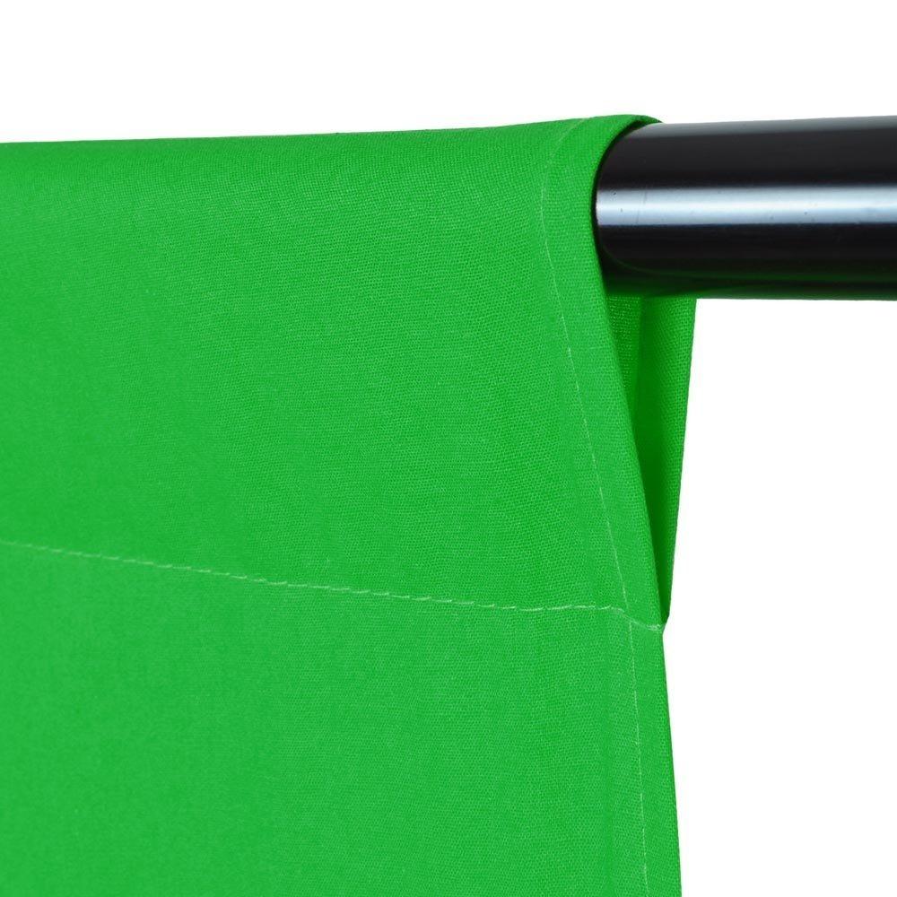 Pxel AA-ML3030G 300cm x 300cm ChromaKey Seamless Muslin Background Cloth Backdrop Green