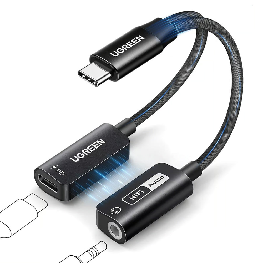 UGREEN in USB-C to Audio Type C Charger Adapter Cable