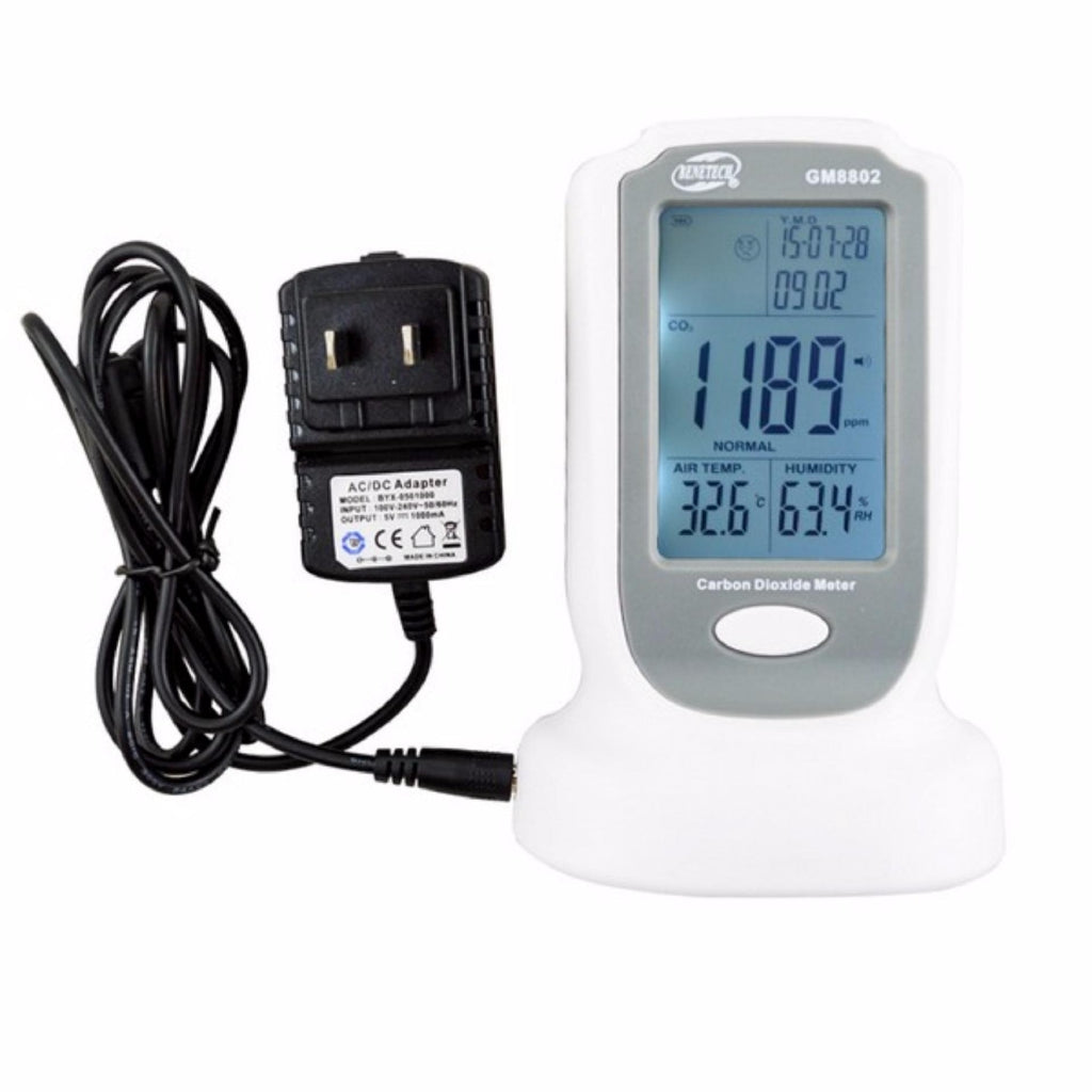 Benetech GM8802 Portable Handheld Carbon Dioxide Detector Precision CO2 Meter High Quality Gas Detector Tester