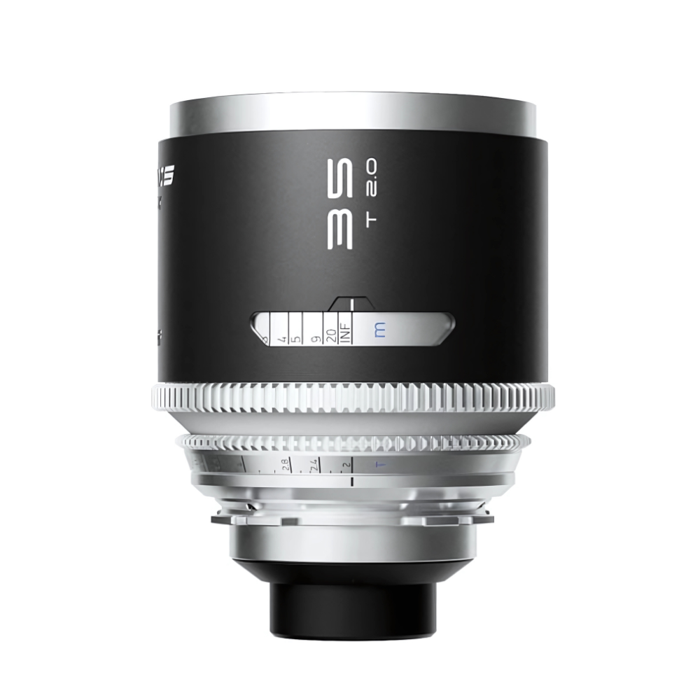 BLAZAR MANTIS 35mm 50mm 75mm T/2.0 1.33x Full Frame Sony E Mount Anamorphic Cine Lens Set Kit, 0.48 Meter to 0.67 Meter Focus Distance, Amber Lens Flare and Signature Oval Bokeh, Rich Visuals for Videography Content Creation
