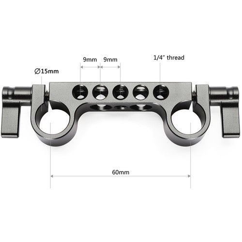 SmallRig Lightweight 15mm Rod Clamp Block (2-Pack) 2061