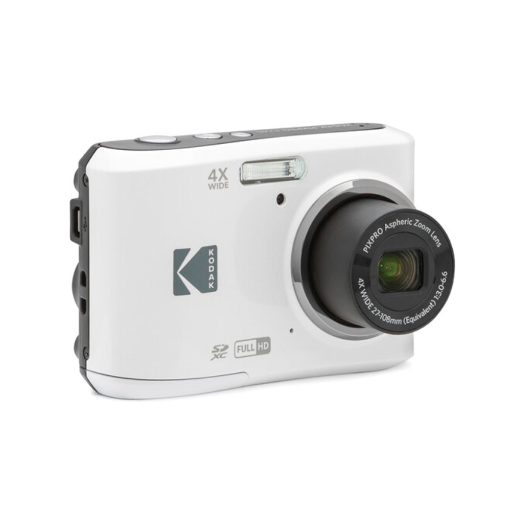 KODAK FZ45 Friendly Zoom PIXPRO Compact Digital Camera with 4x Optical Zoom, 16MP CMOS Sensor, Full HD Video, 27mm Wide Angle Lens, 2.7" LCD Display, Double A Battery Powered Kodak Digital Cameras