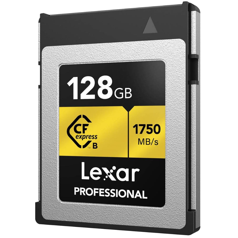 Lexar Professiol 256GB 128GB CFexpress Type B Gold CF Express Memory Card Compact Flash PCI-Express 3.0 with 8K RAW HQ Photo Video, Backward Compatible with XQD Cameras, 1750MB/s Read, 1500MB/s Write Speeds