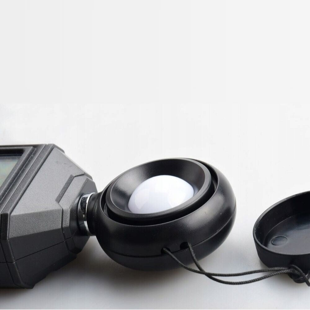 Wintact WT9066 Digital Lux Meter with Thermometer Light Level Meter (1~200000Lux) with LCD Backlight Display for Brightness, Illumition & Temperature Monitoring | Industrial, Architecture, Home Improvement, Photography & Videography