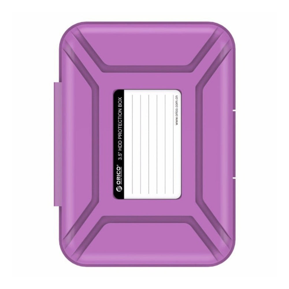 ORICO 3.5-Inch HDD/SSD Shockproof Hard Drive Storage Box Protective Case with EVA Foam Padding & Label Sticker | HDD Case | SSD Case | ORICO-PHX35
