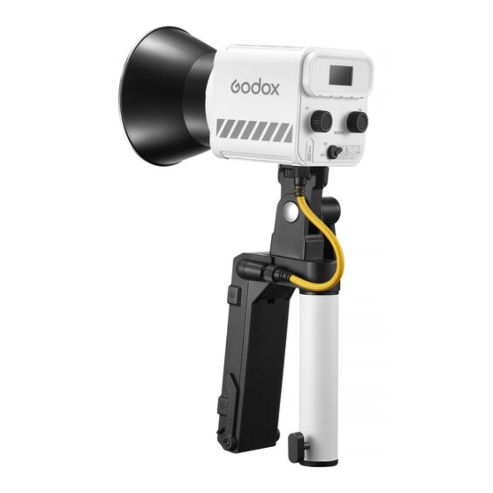 Godox Battery Handgrip for ML60IIBi LED Monolight with V-Mount / NP-F Battery Plate and Power Supply Cord | AK-B01 AK-B02