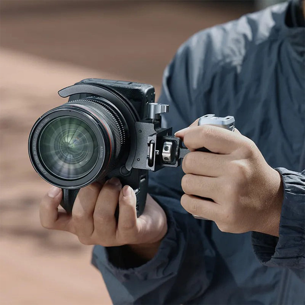 Ulanzi CA03 / CA05 95mm & 75mm Rotatable Collar Ring Adapter 0-90° Smooth Rotation with Quick-Release Half Collar Cage, 5kg Load Capacity and Up to 7.1mm - 15.3mm Adjustable Height for DSLR / Mirrorless Cameras to Tripods | C041 | C047