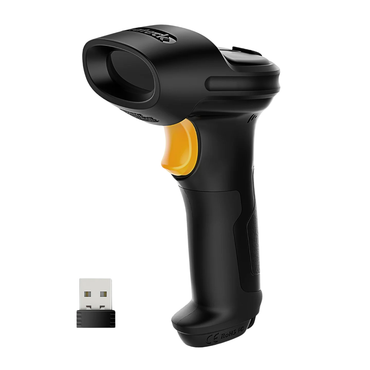 Inateck 1D Wireless Barcode Scanner, Plug & Play USB, Auto Scan & 35m Range | BCST-60