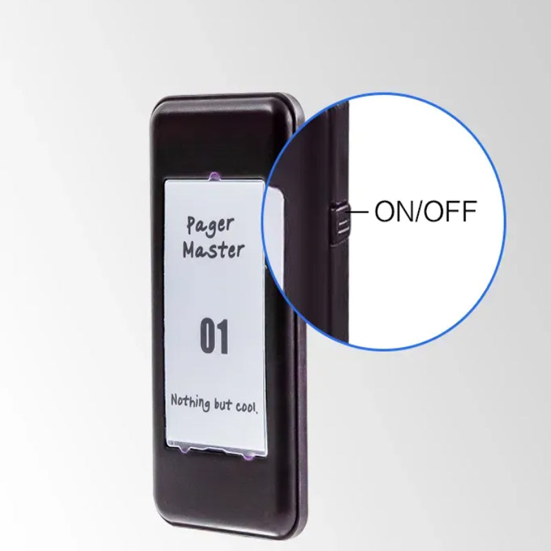 DAYTECH Coaster Buzzer Restaurant Guest Pager Calling System 300m Long Range Queue Line Beeper for Fast Food, Cafe, Clinic, Coffee Shop | RP01