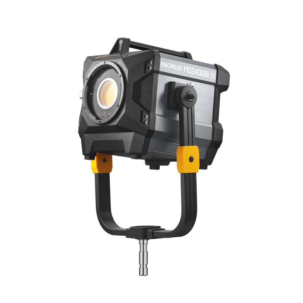 Godox KNOWLED MG2400BI Bi-Color LED Video Light 2800-6500K CCT, 11 FX Lighting Effects, DMX/RDM, CRMX, App Control, Built-in Fan Cooling System, Flash G-Mount for Professional Studio, Photography, Filmmaking, Live Streaming, Vlogging