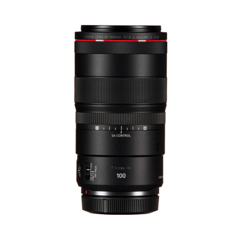 Canon RF 100mm f/2.8 L Macro IS USM Prime Lens for RF-Mount Full-frame Mirrorless Digital Cameras