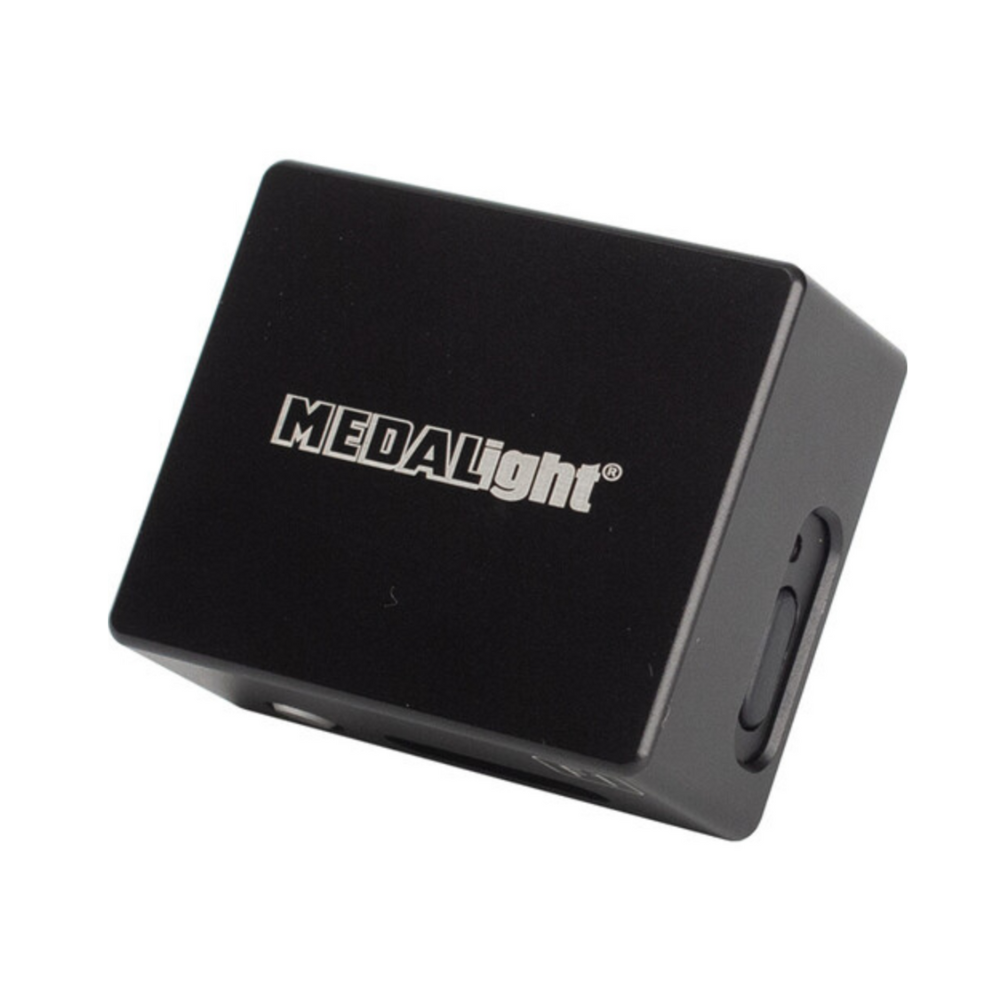 MEDALIGHT F1 Mini Camera Flash with Flash Diffuser, Portable Hot Shoe Flash for Sony, Canon, Nikon, Fuji, Panasonic, Leica, Olympus, Pentax & Other Digital Film Cameras, 1/500s Sync, Built-in Li-Battery, 4 Power Levels and Type-C Charging