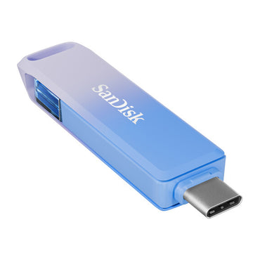 SanDisk 256GB 128GB Creator Series Phone Drive OTG USB 3.2 Gen 1 with Dual Sided USB Type-C / Lightning Connector, 90MB/s Read Speed, Universal Computer / Mobile OS Support for iOS Android Windows MacOS