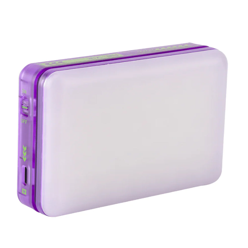 Viltrox RB-V12 Full RGB Magnetic Pocket LED Fill Light with 12W 4000mAh Battery Power, 26 Effect Presets, Onboard and Wireless via Mobile App Controls, USB Type-C PD / QC Fast Charging Port for Studio Lighting and Content Creation