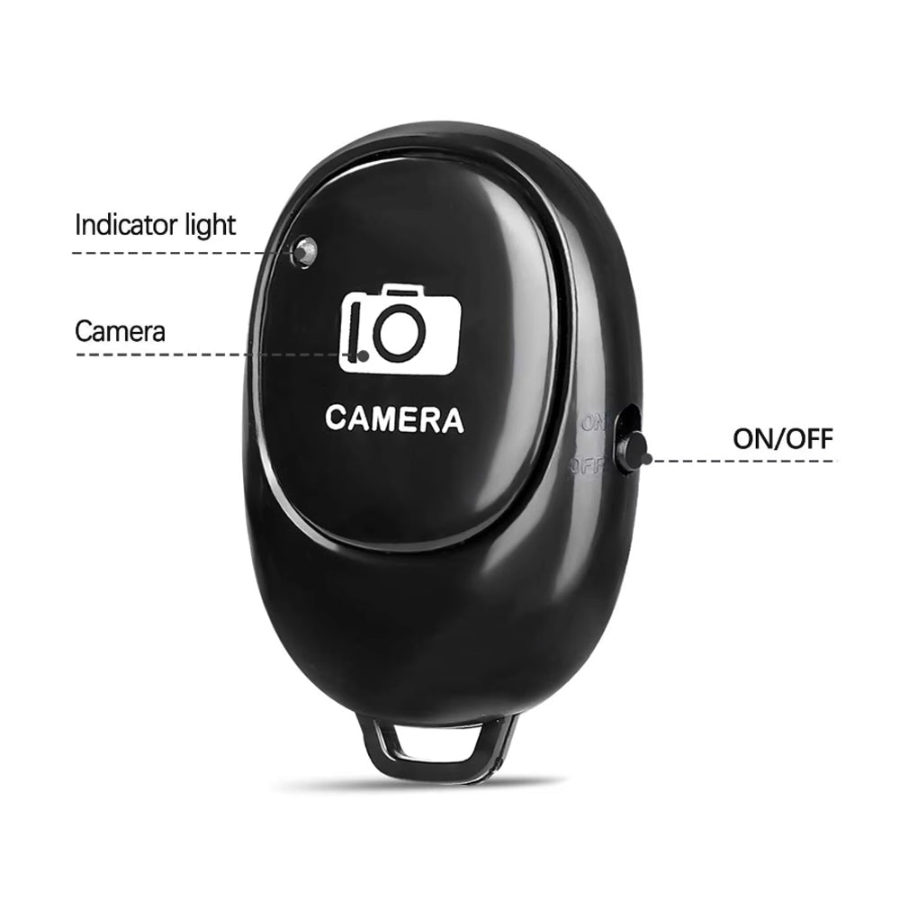 Ulanzi P1 Wireless Shutter Bluetooth Remote Control with 10m Max Range for Smartphone Camera Selfie Stick