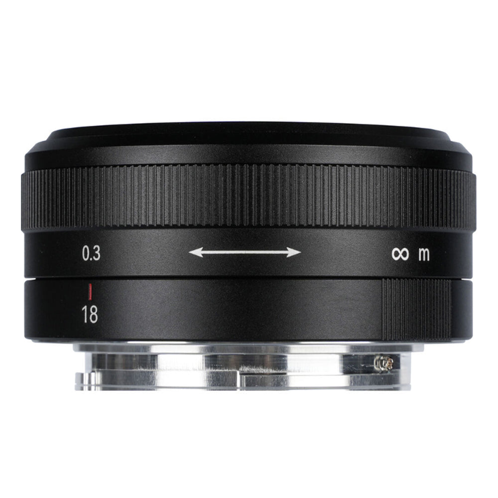 7Artisans 18mm F/5.6 Full Frame Format Nikon Z Mount Wide Angle Prime Pancake UFO Slim Lens MF Manual Focus for Mirrorless Cameras
