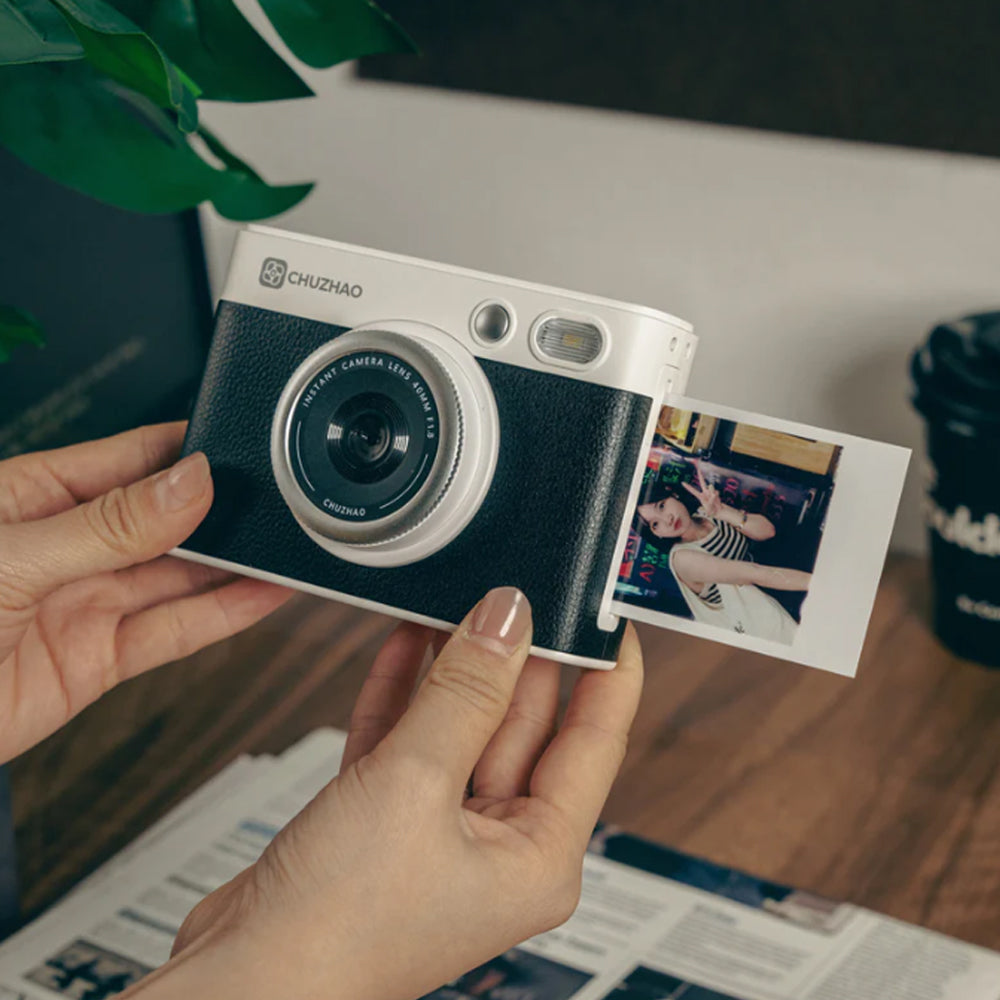 Chuzhao 20 Sheets 4PASS Print Thermal 2R Paper Plate for D1-P Instant Camera with 2.5" x 3.5" Size for Film Photography