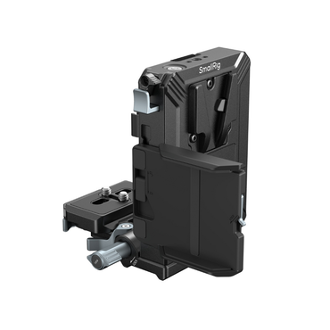 SmallRig V Mount Battery Plate Kit with LCD Protector, Cable Clips, D-Tap & USB Type C Port