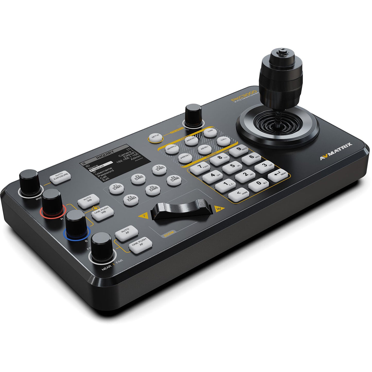 AVMatrix PKC3000 4 Channel 3G-SDI Split Multiviewer with SDI & HDMI Output, 11 Output Formats Selectable Up to 1080p 60Hz, 16 Preset Layouts, Easy Control over DIP Switches, LAN & USB Port, PC Software and USB Keyboard Control Methods