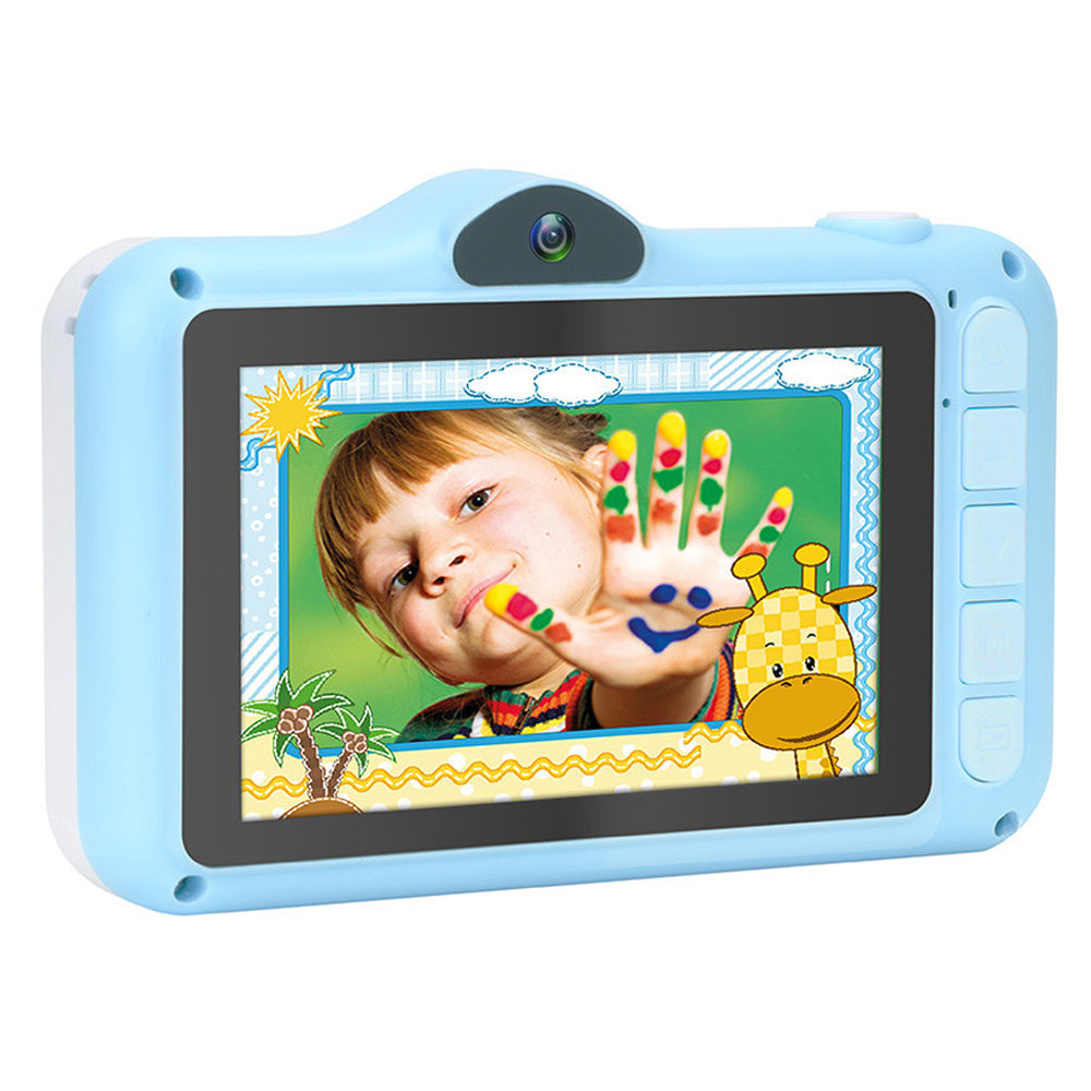 AGFAPHOTO Realikids Cam 2 (ARKC2) 12MP Digital Camera with CMOS Front / Rear Sensor, HD 1080p Video Capture, 3.5" LCD Screen Display, 600mAh Interl Battery and Max 32GB Memory Storage Support for Point and Shoot Photo Video | Blue, Pink