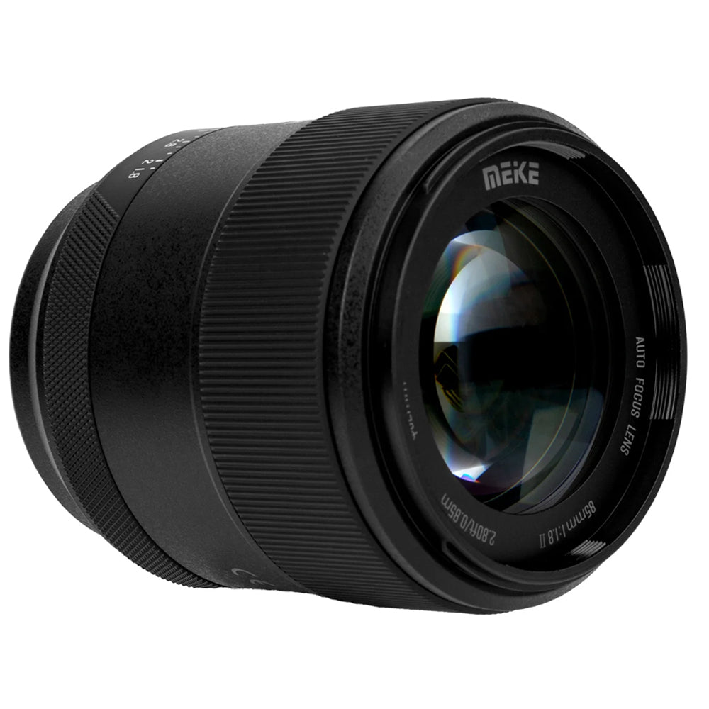 Meike 85mm F/1.8 Pro AF Portrait-Length Prime Lens Full Frame FUJIFILM X Mount, Fast Aperture, Autofocus / Manual Focus Mode, STM Stepping Motor and USB Port for Firmware Upgrades for Photography | JG Superstore