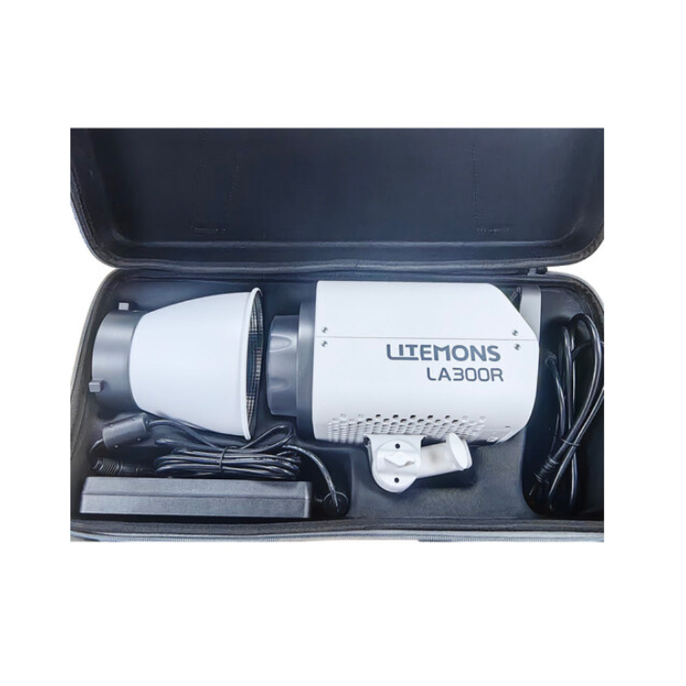 Godox Litemons LA300R RGB / LA300BI Bi-Color 330W LED Studio Monolight Bowens S Mount with Special Light Effect Presets, NFC Connection, Onboard and Wireless App Controls with Bluetooth Max 30m Range for Photography Studio Lighting