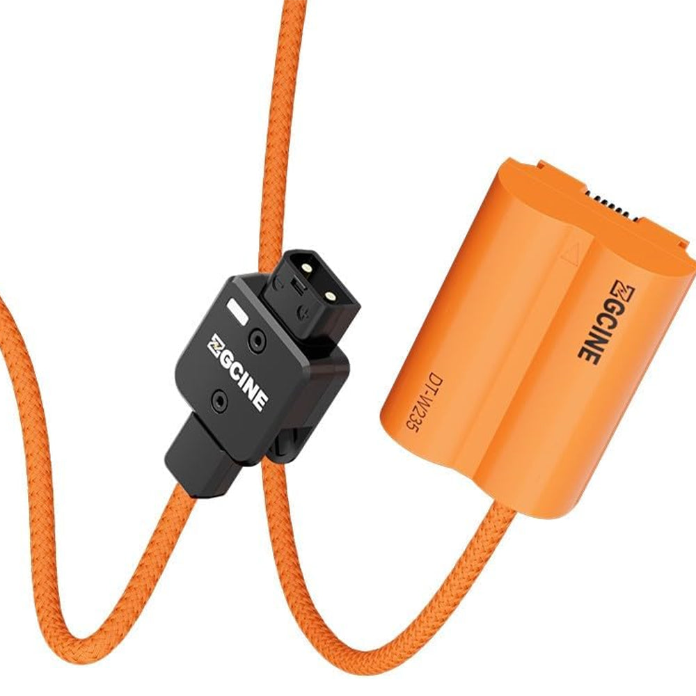 ZGCINE D-Tap W235 Dummy Battery Replacement for FUJIFILM GFX 50S II, X100S, X100 II, X-H2S, X-T5, X-S20 NP-W235 Camera Batteries | Continuous Power Supply for Video Recording, Live Streaming & Production | DT-W235