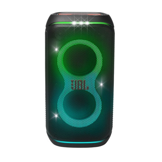 JBL Partybox Club 120 Portable Bluetooth Party Speaker, IPX4 Rated Splash Proof with Powerful JBL Pro Sound, Up to 12 Hours Playtime, Futuristic Lightshow, Dual Mic and Guitar Inputs
