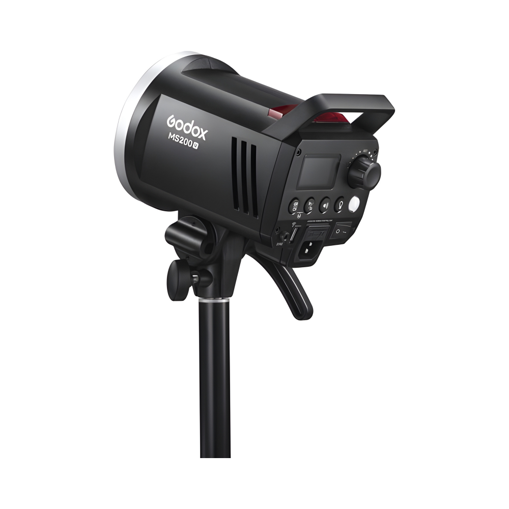 Godox MS300-V 300W Compact Studio Flash Kit Monolight with Softbox, 150W Halogen/LED Modeling Lamp, 5800K, 2.4GHz Wireless, Speedring and XT/FT Trigger Compatible for Portrait Lighting and Studio Photography